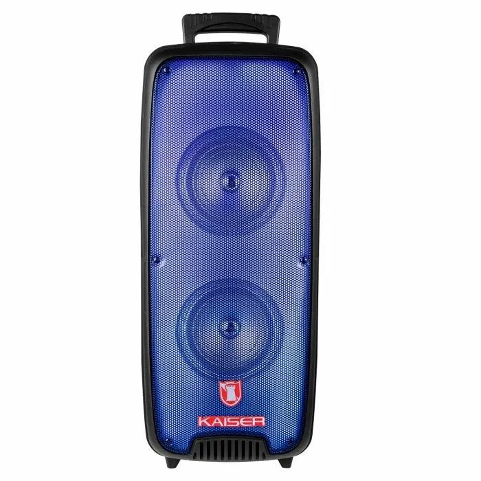 Bafle profesional 2x6.5" cilíndrico 4,800 W PMPO