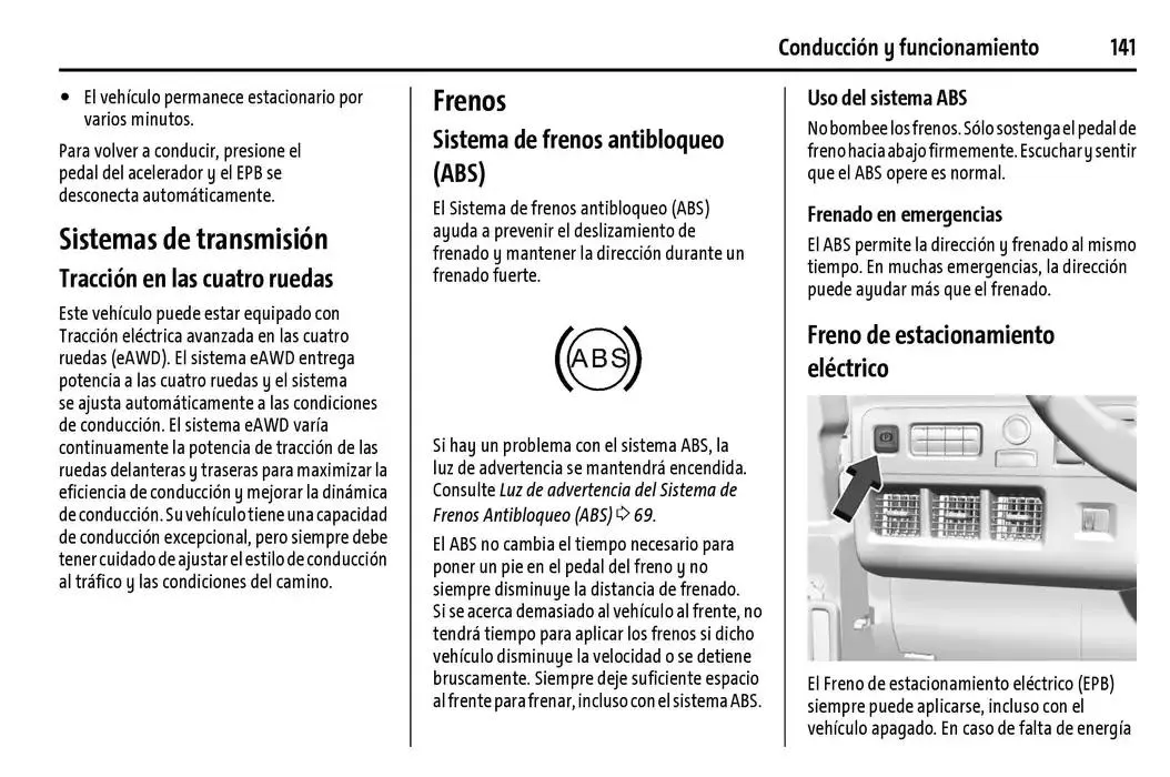 Catálogo de BrightDrop 400 Y BrightDrop 600 Manual del propietario 22 de enero al 31 de diciembre 2025 - Pagina 142