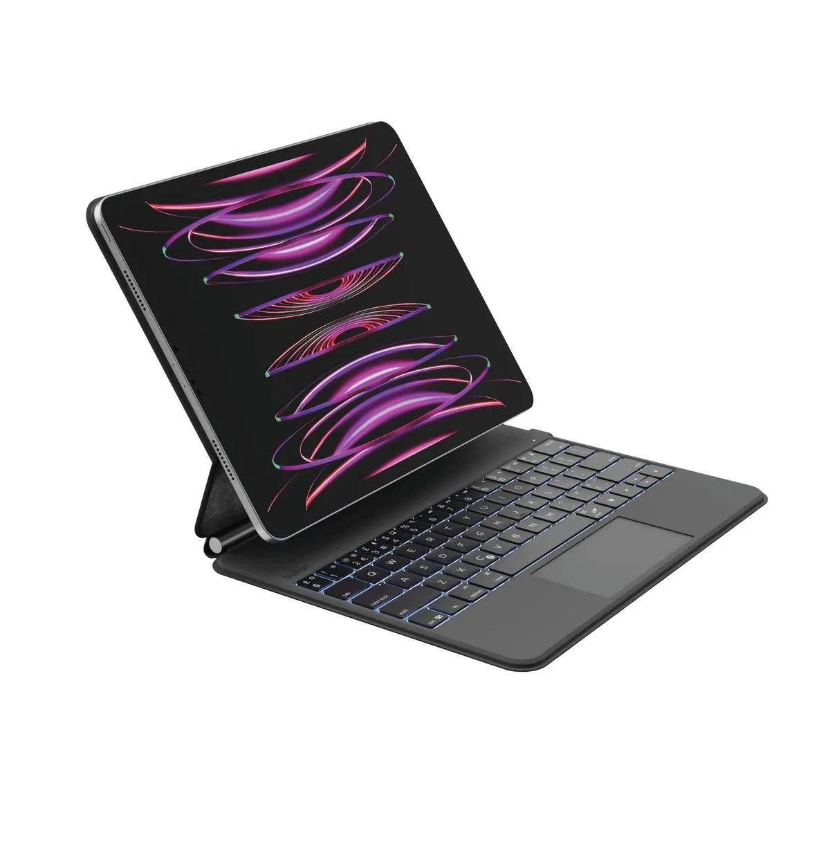 Funda Teclado Pro Trackpad para iPad Pro 12.9" Belkin Negro