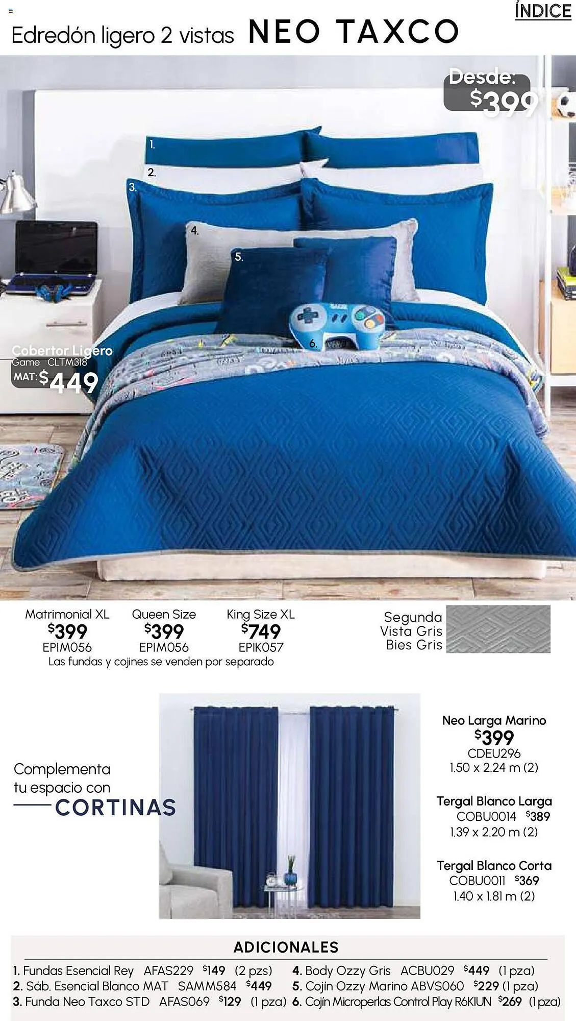 Catálogo de Catálogo Colchas Concord 13 de julio al 20 de julio 2023 - Pagina 36