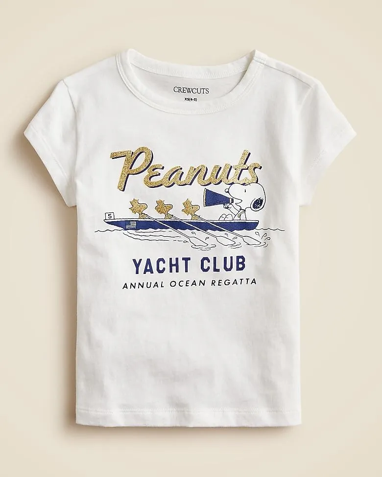 Peanuts® X Crewcuts "Yacht club" graphic T-shirt