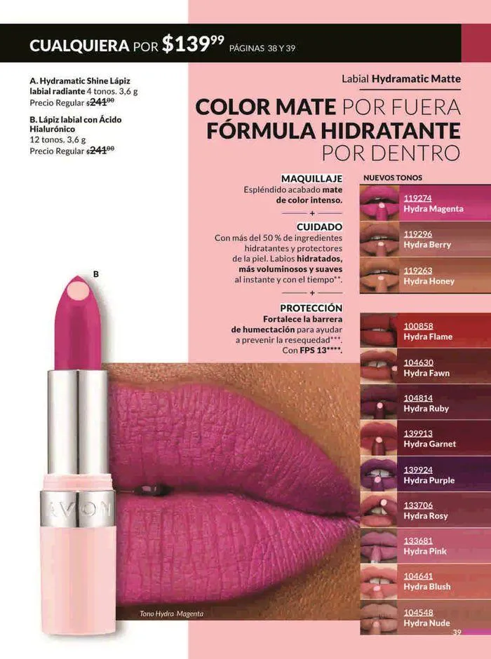 Catálogo de Avon COSMÉTICOS C15 14 de agosto al 18 de septiembre 2024 - Pagina 39