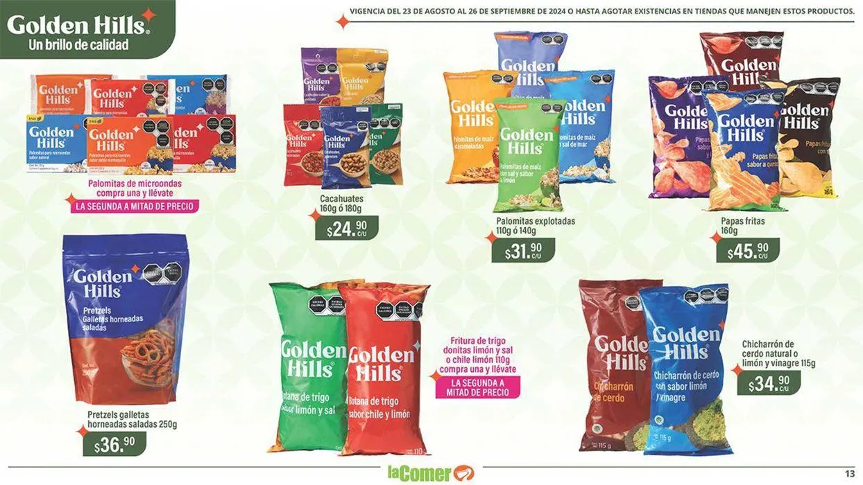 Catálogo de Golden Hills 23 de agosto al 26 de septiembre 2024 - Pagina 13