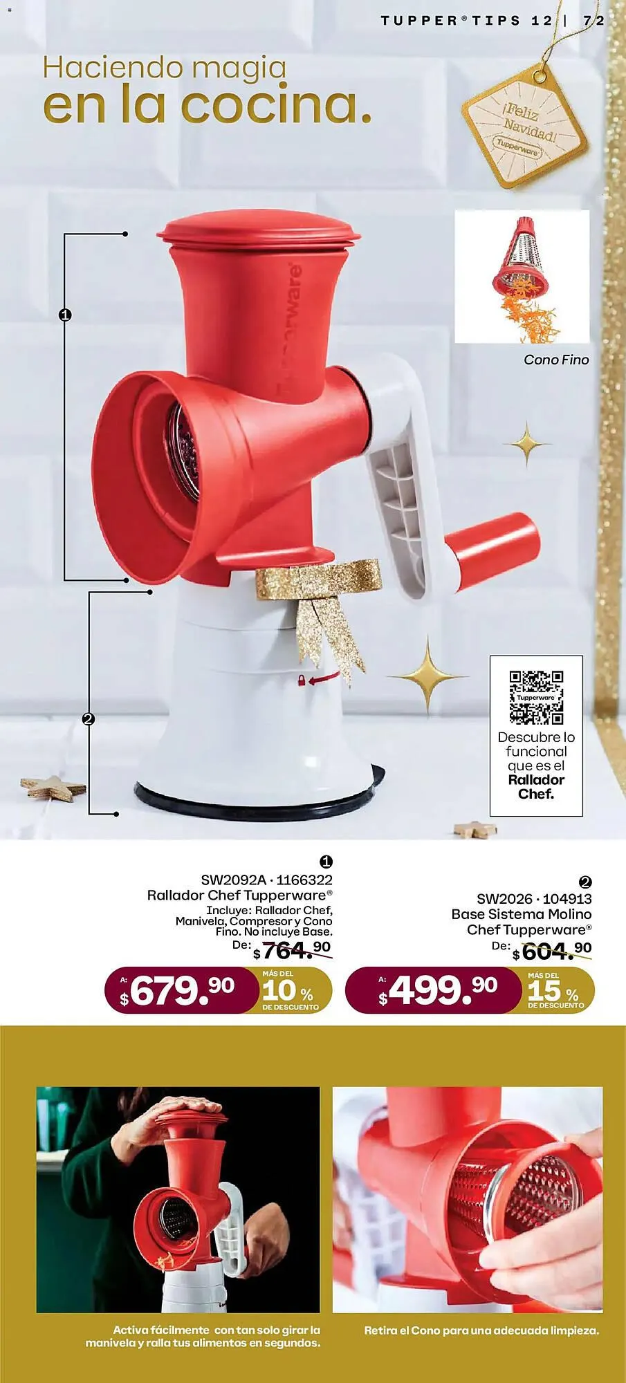 Catálogo de Catálogo Tupperware 3 de noviembre al 1 de diciembre 2025 - Pagina 72