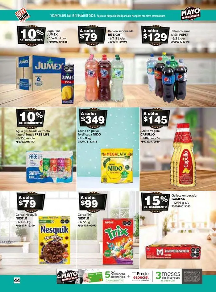 Catálogo de Mayo Espectacular 2 de mayo al 31 de mayo 2024 - Pagina 44