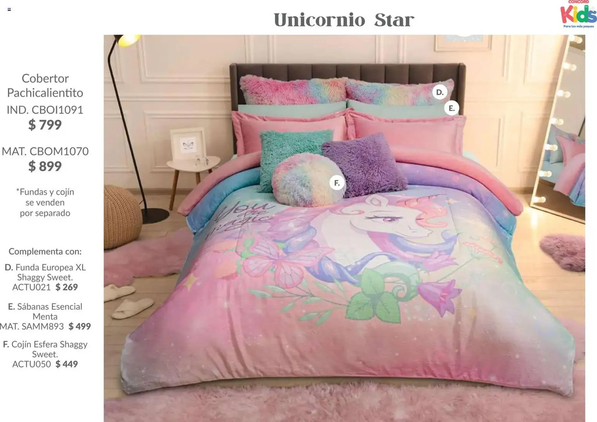 Catálogo de Catálogo Colchas Concord 1 de febrero al 1 de mayo 2026 - Pagina 67