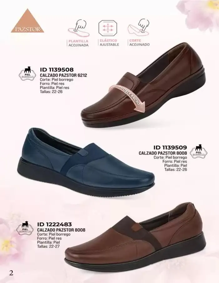 Catálogo de COMODIDAD EN PIEL | ACO | 2025 | 1E 1 de abril al 30 de junio 2025 - Pagina 2