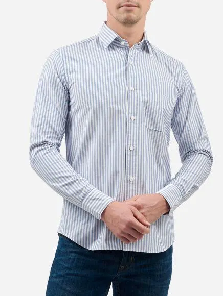 Camisa Oxford de Rayas Regular Fit