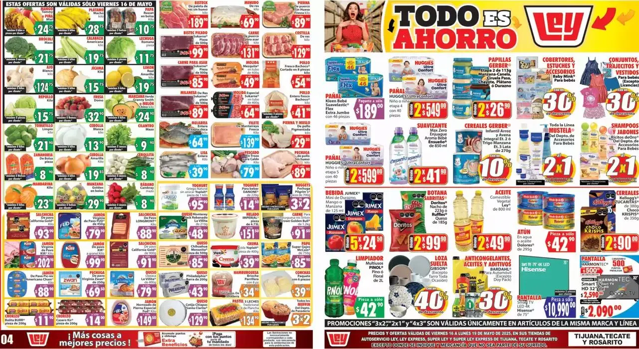 Catálogo de Ahorra ahora con nuestras ofertas 16 de mayo al 19 de mayo 2025 - Pagina 1