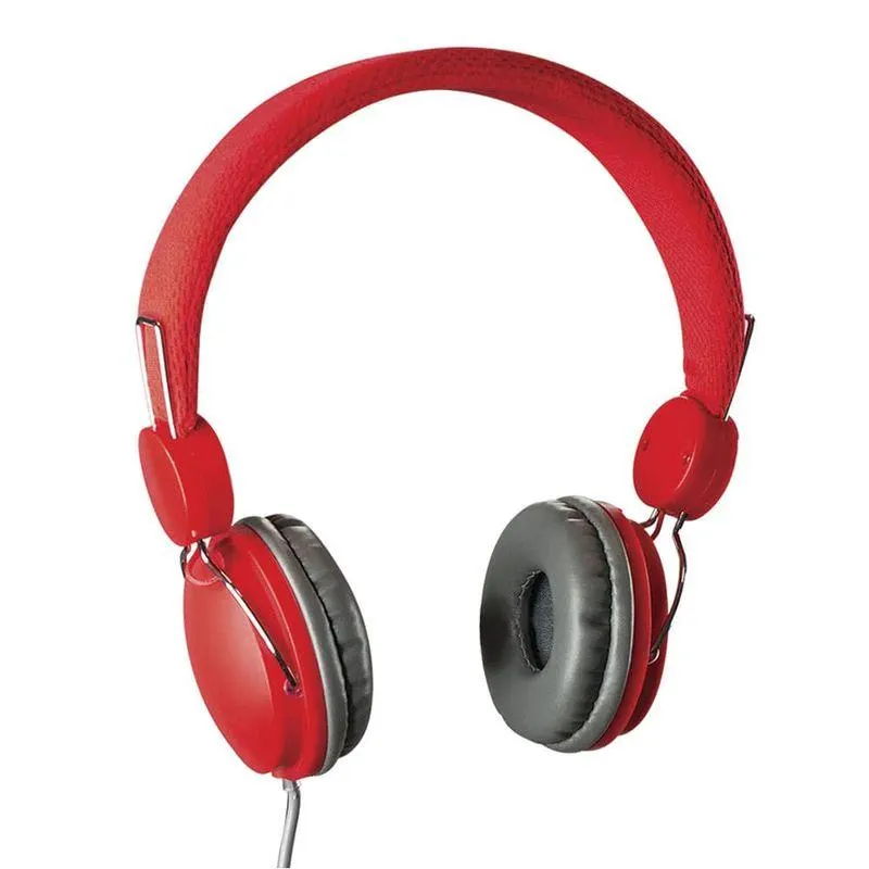 Audífonos Diadema Resonanz Rojo Sfactory