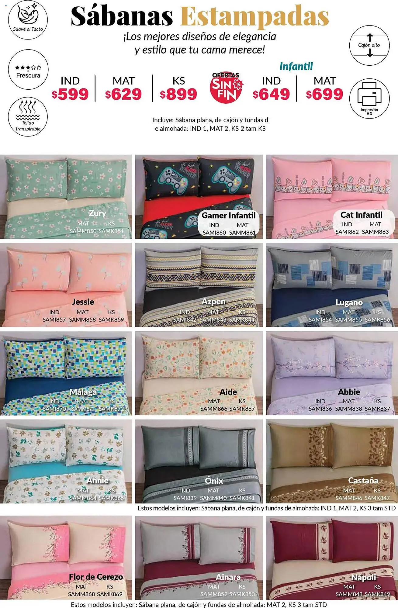 Catálogo de Catálogo Colchas Concord 1 de noviembre al 1 de febrero 2026 - Pagina 183