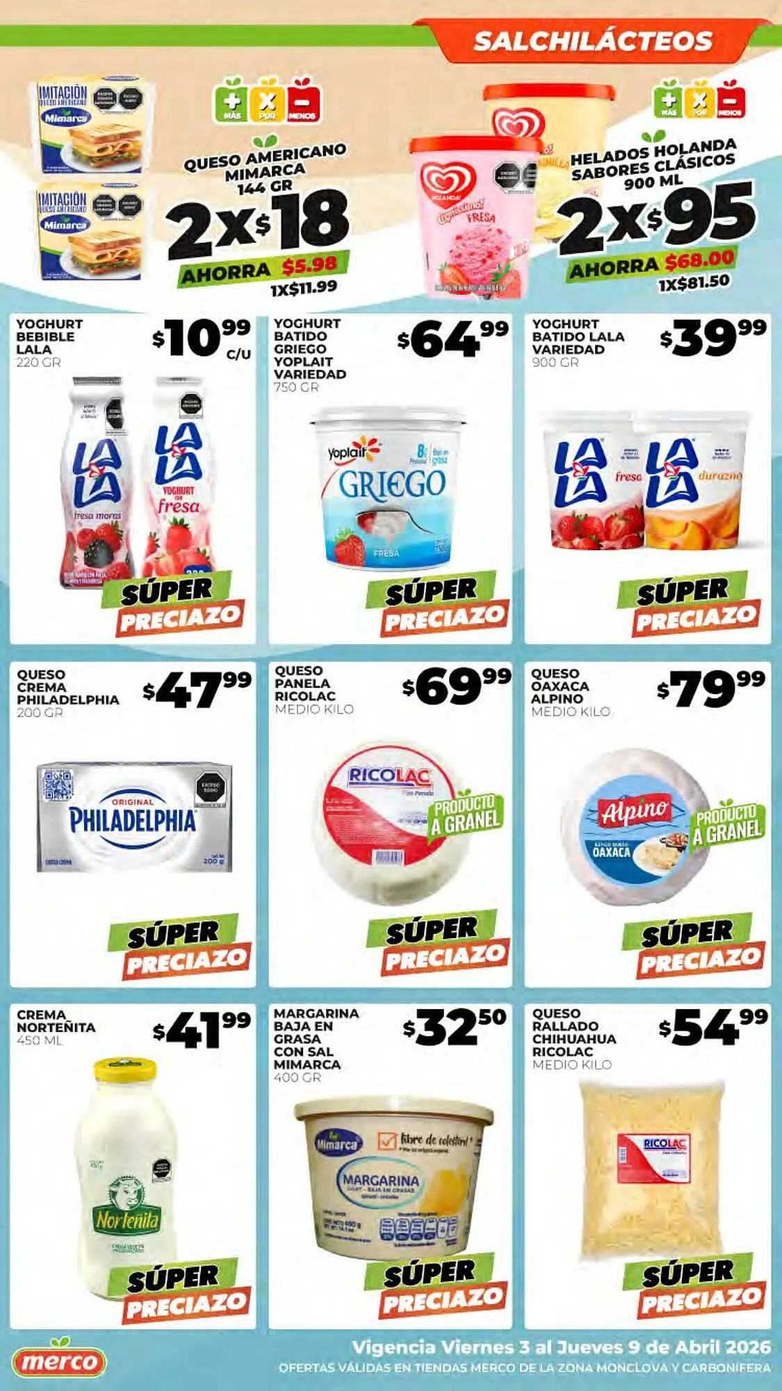 Catálogo de Folleto Merco 3 de abril al 9 de abril 2026 - Pagina 13