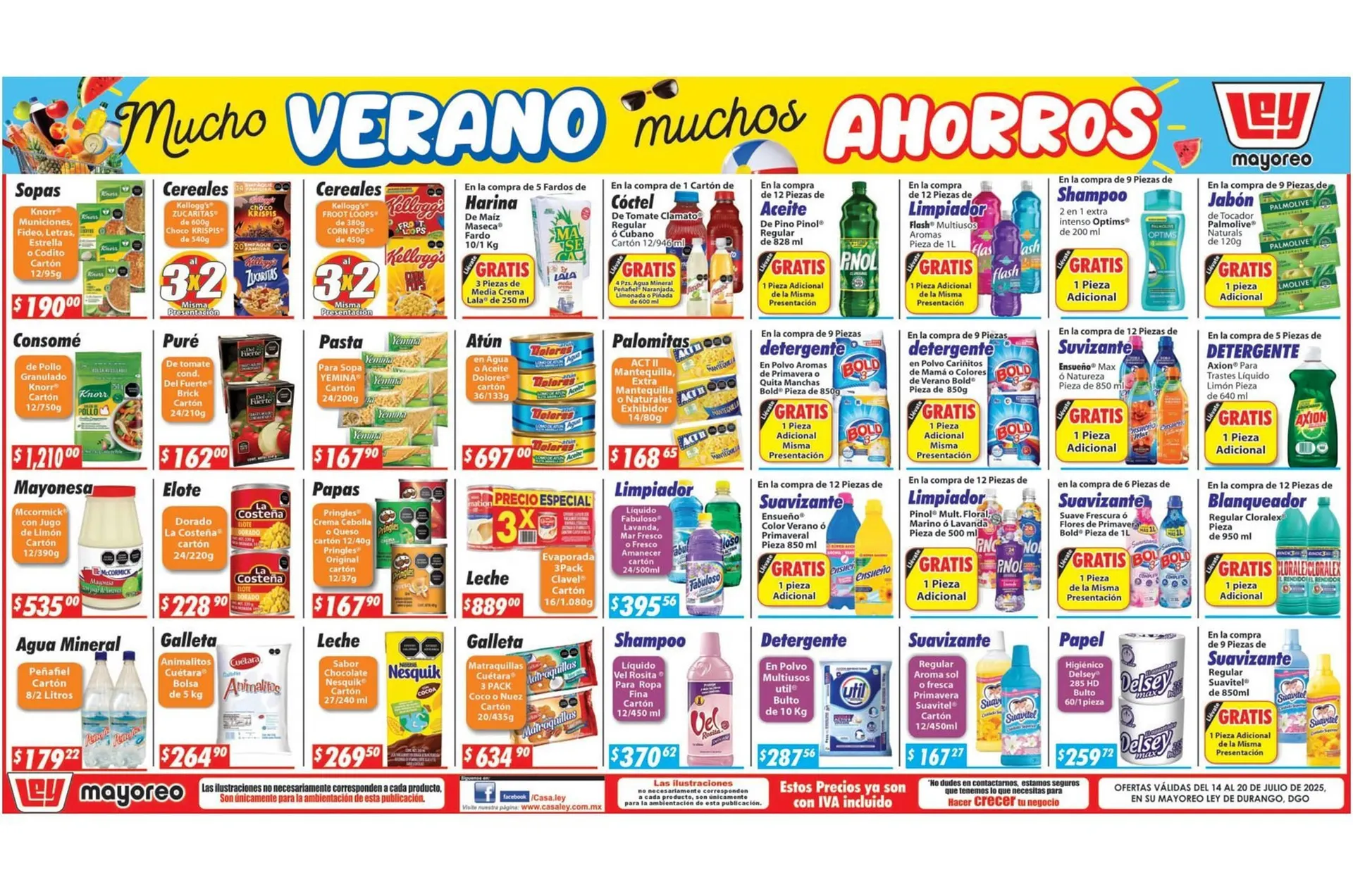 Catálogo de Catálogo Casa Ley 14 de julio al 20 de julio 2025 - Pagina 3