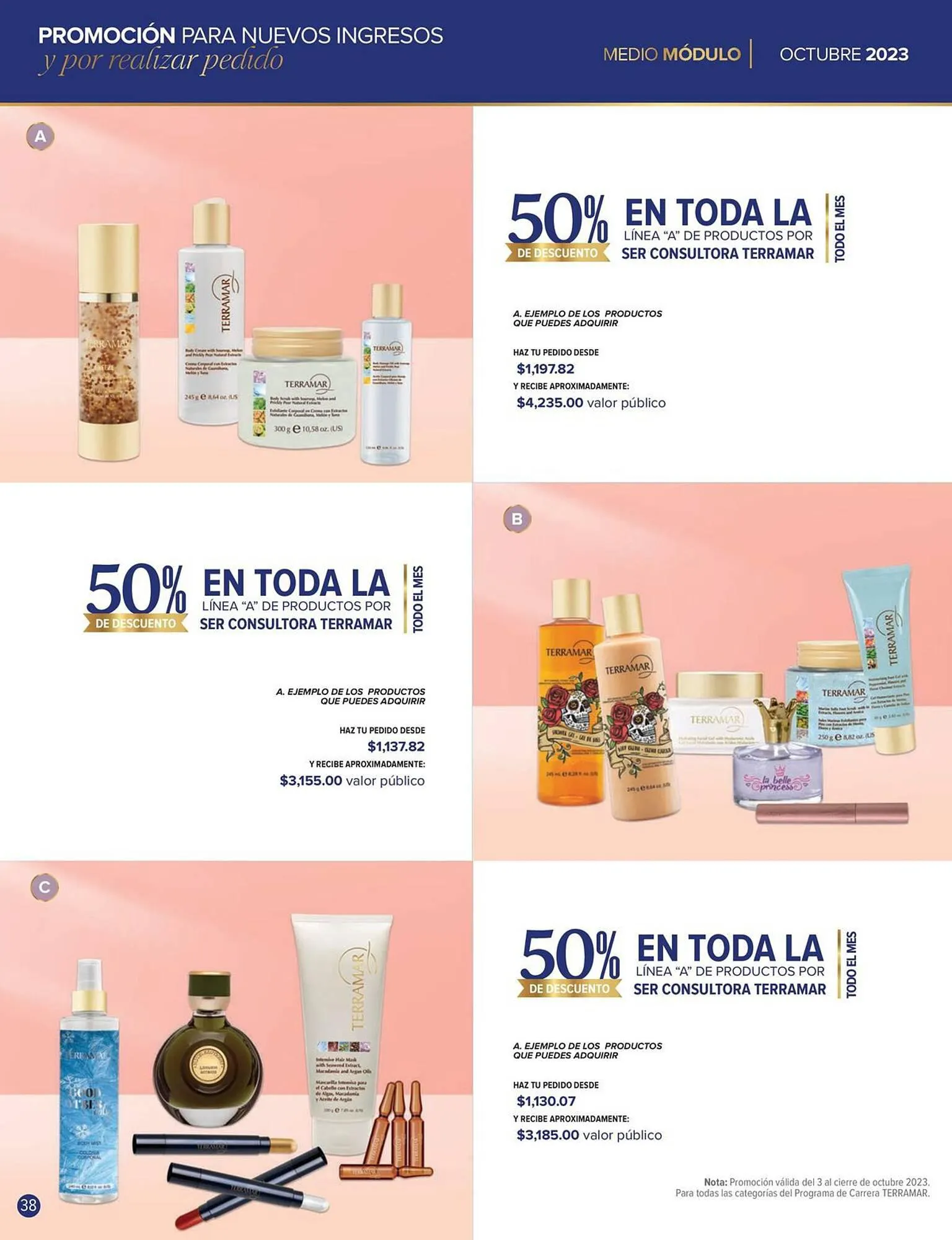 Catálogo de Catálogo Terramar Brands 3 de octubre al 31 de octubre 2023 - Pagina 38