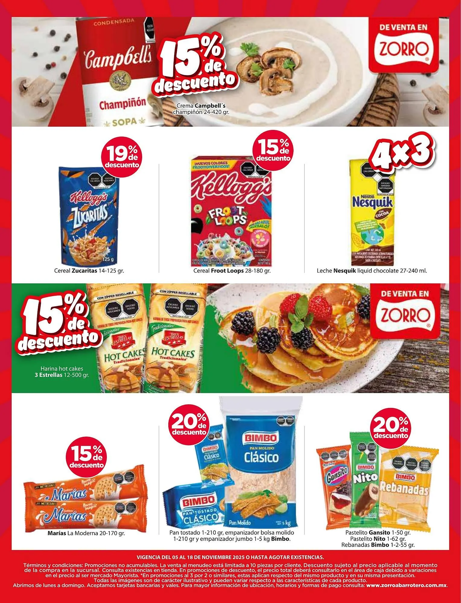 Catálogo de Catálogo Zorro 5 de noviembre al 20 de noviembre 2025 - Pagina 14