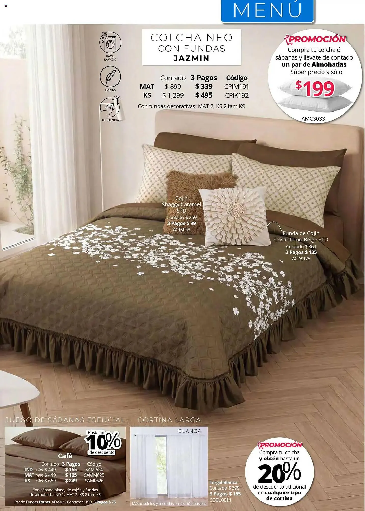 Catálogo de Catálogo Colchas Concord 1 de mayo al 1 de agosto 2026 - Pagina 111