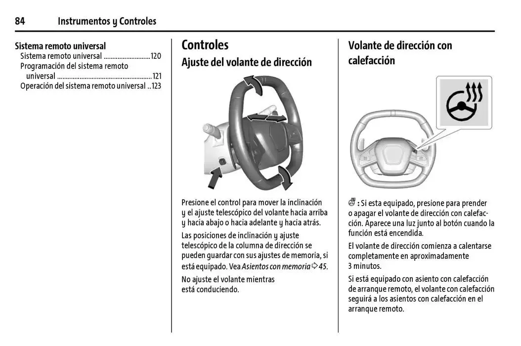 Catálogo de Chevrolet Corvette Stingray Manual del propietario 22 de enero al 31 de diciembre 2025 - Pagina 85