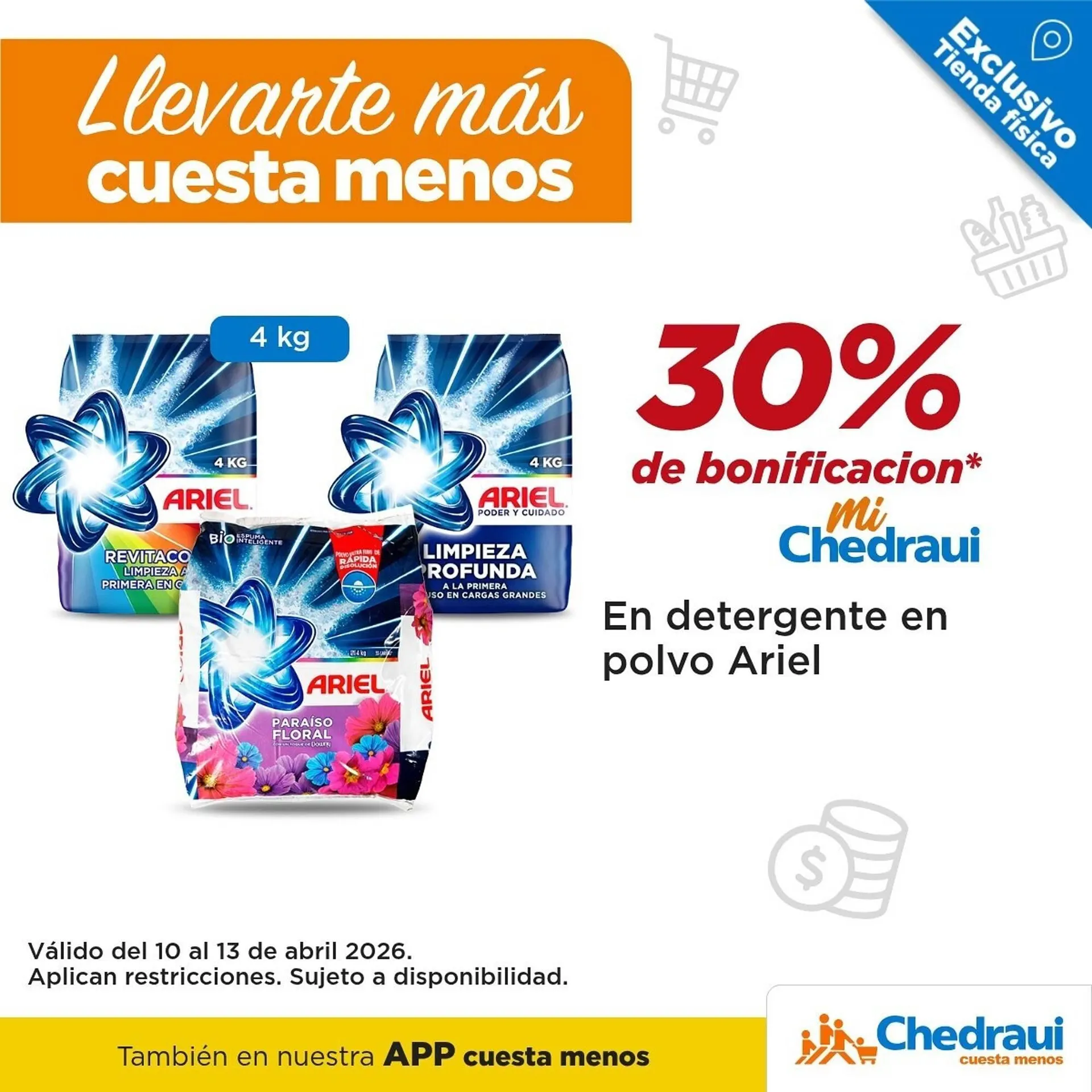 Catálogo de Folleto Chedraui 10 de abril al 13 de abril 2026 - Pagina 1