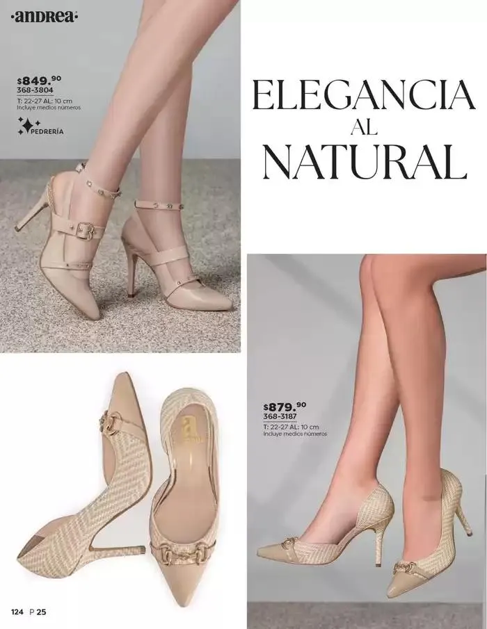 Catálogo de ANDREA | CALZADO DAMA 26 de enero al 24 de mayo 2025 - Pagina 124
