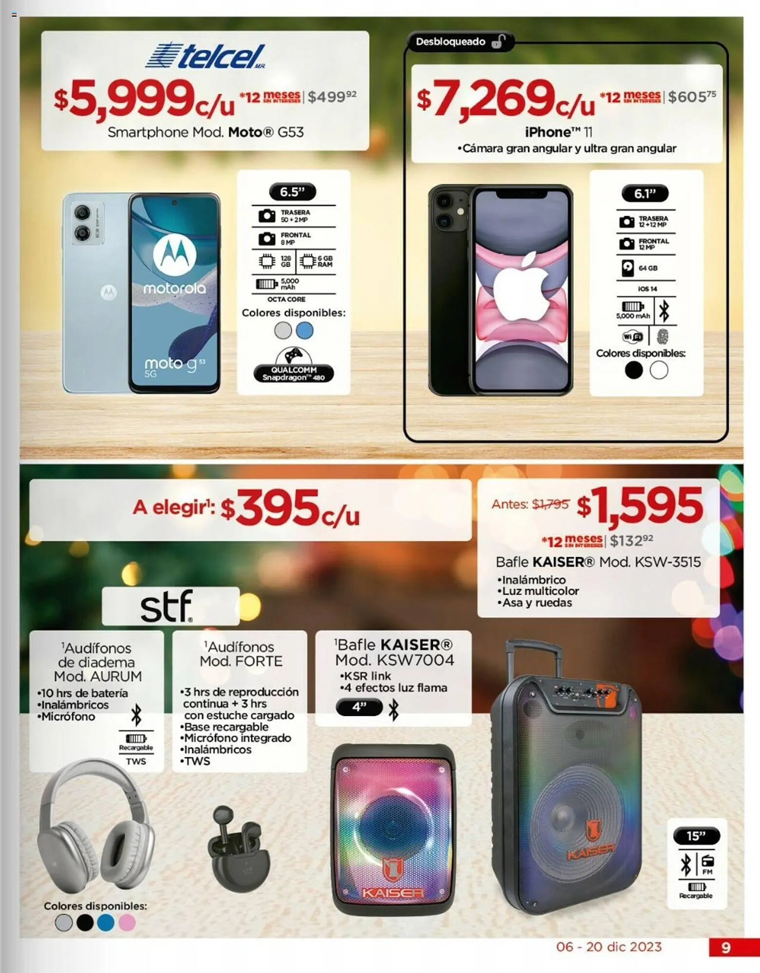 Catálogo de Catálogo Chedraui 6 de diciembre al 20 de diciembre 2023 - Pagina 9