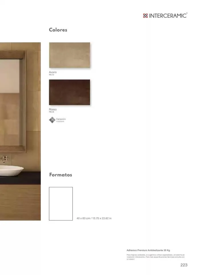 Catálogo de Colección de Pisos y Azulejos 7 de febrero al 7 de febrero 2026 - Pagina 223