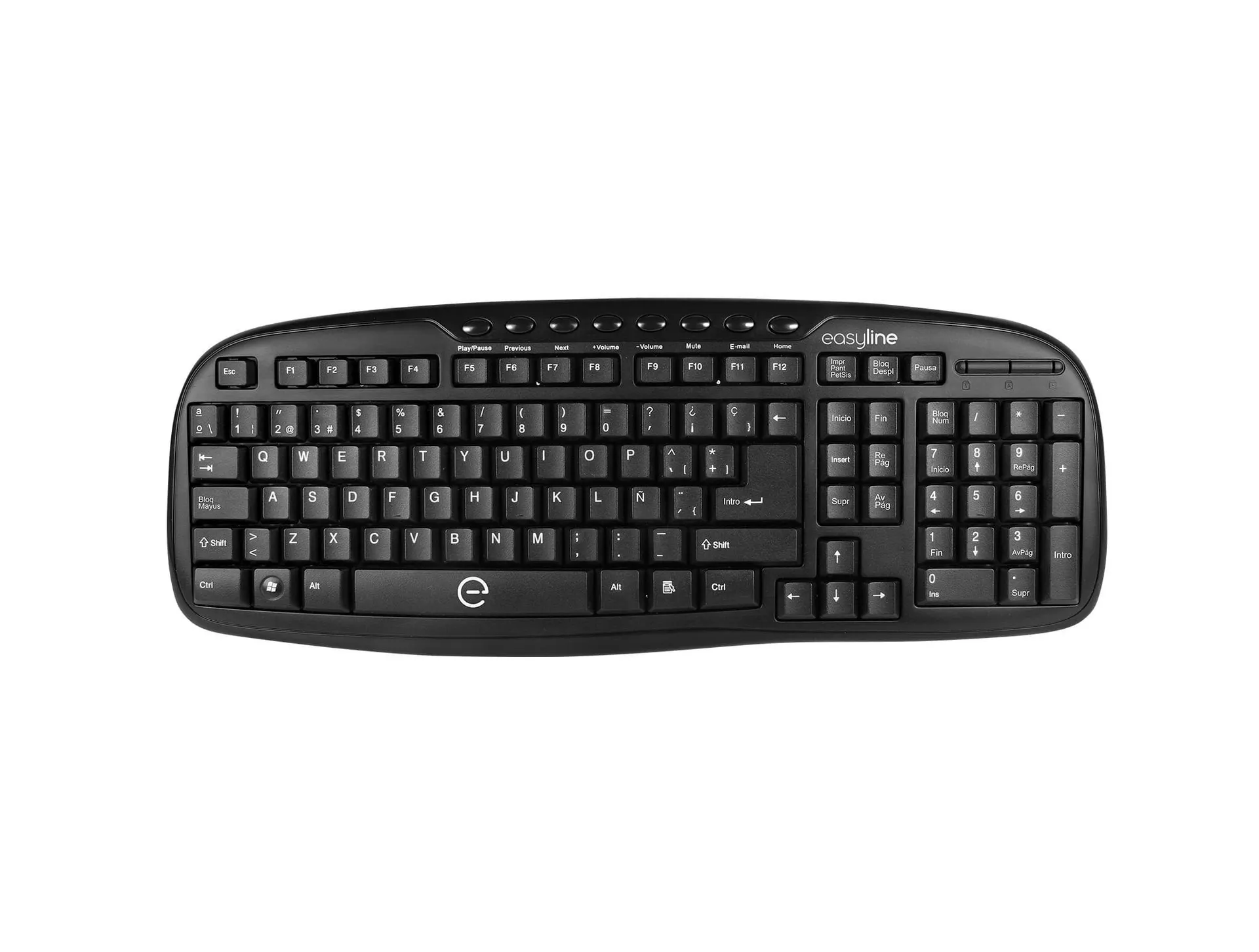 Teclado EasyLine Multimedia Core USB EL-993384