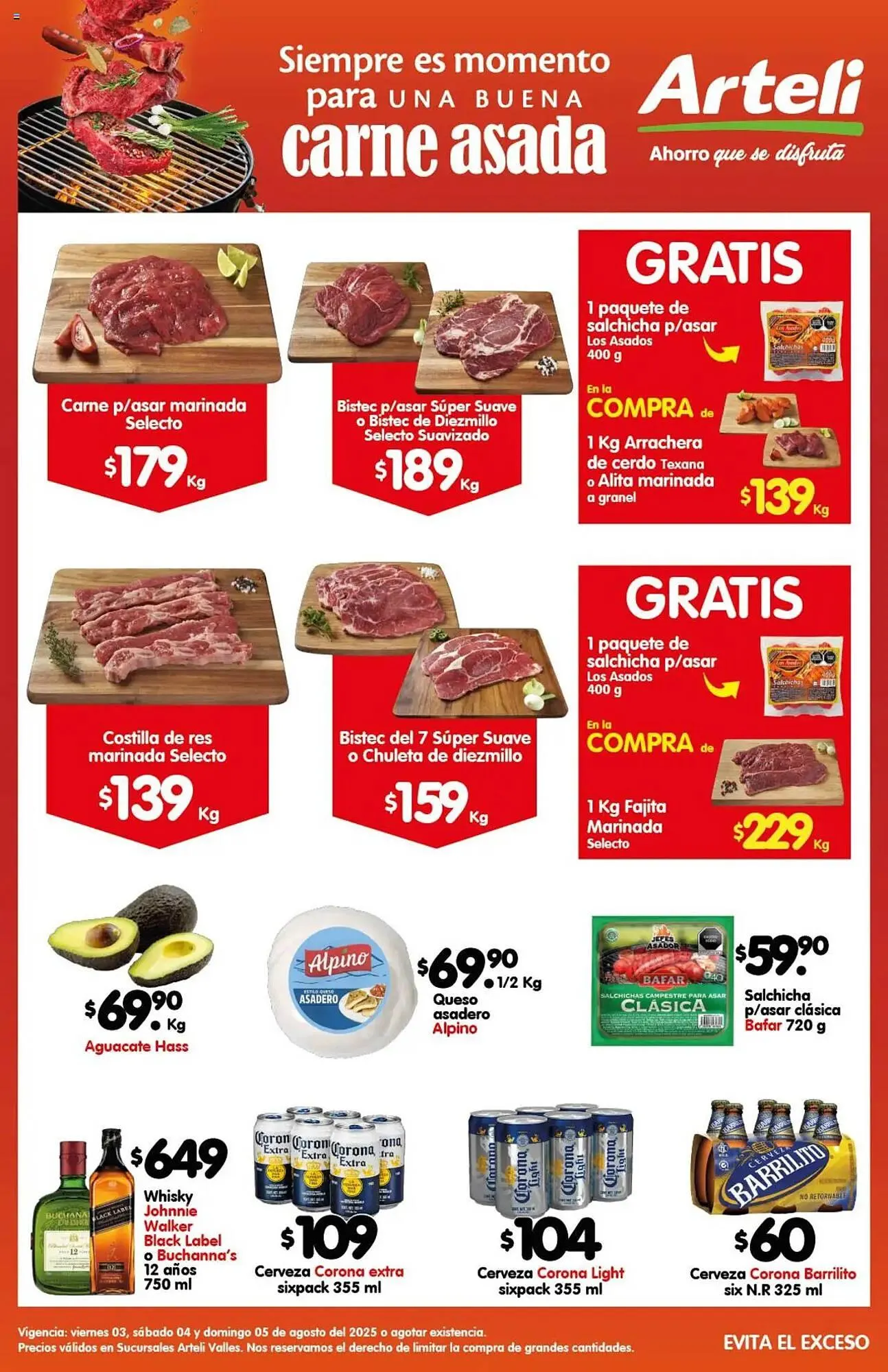 Catálogo de Catálogo Arteli 3 de agosto al 6 de agosto 2025 - Pagina 1