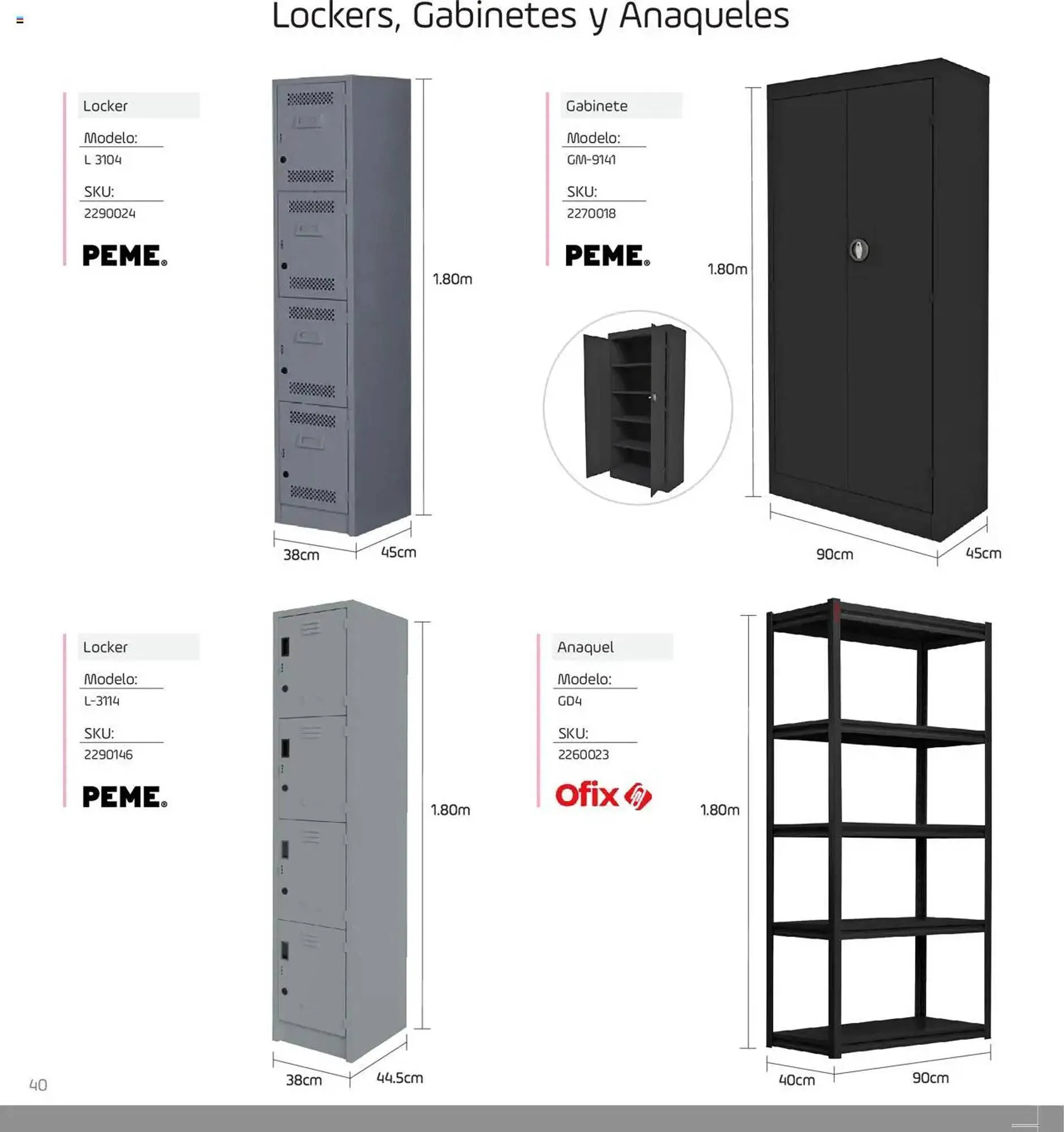 Catálogo de Catálogo Ofix 17 de agosto al 1 de enero 2026 - Pagina 40