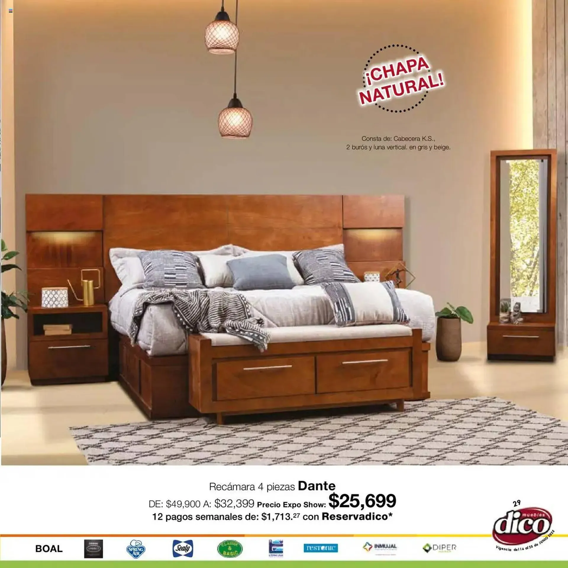 Catálogo de Catálogo Muebles Dico 12 de junio al 25 de junio 2025 - Pagina 29