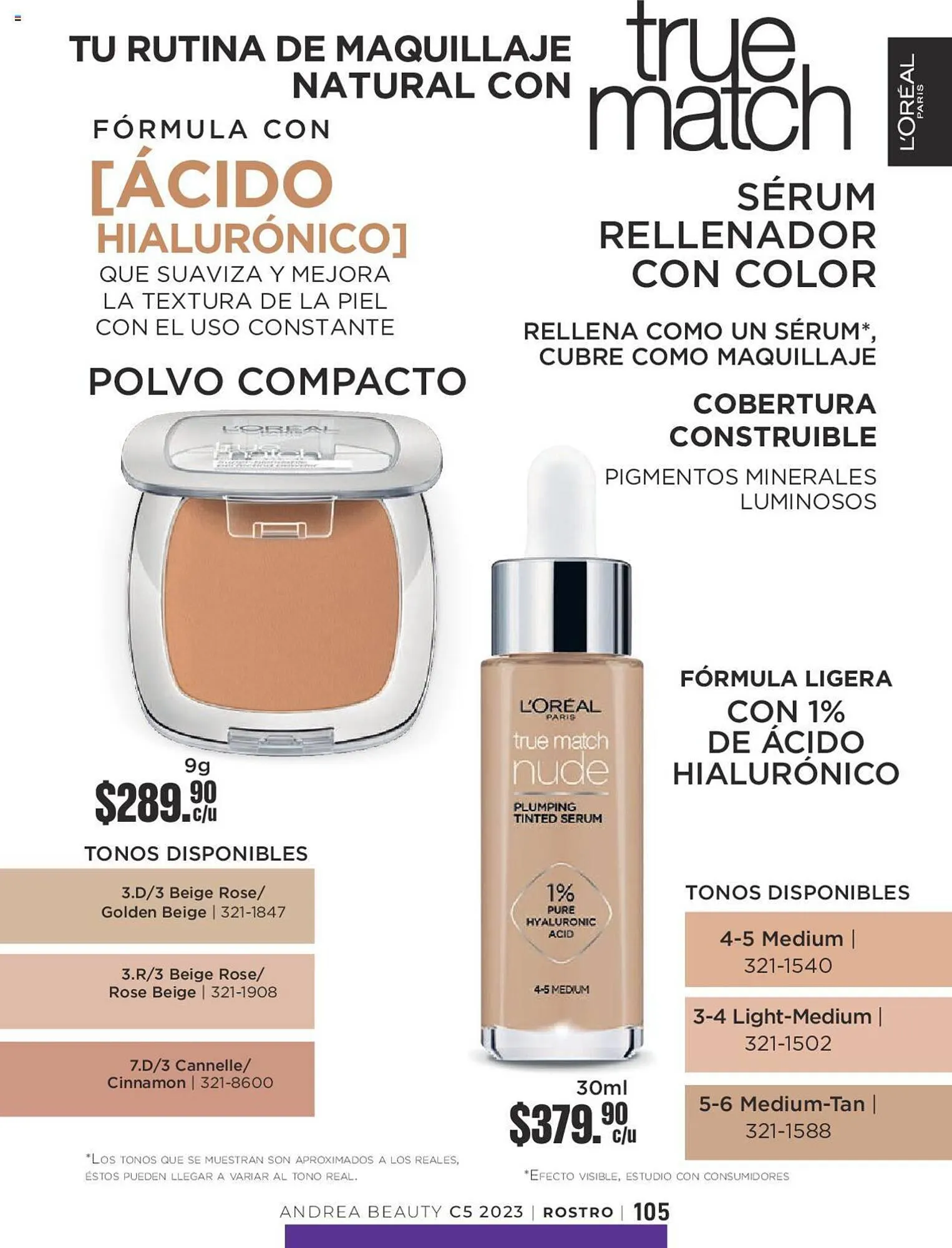 Catálogo de Catálogo Andrea 16 de julio al 2 de septiembre 2023 - Pagina 105