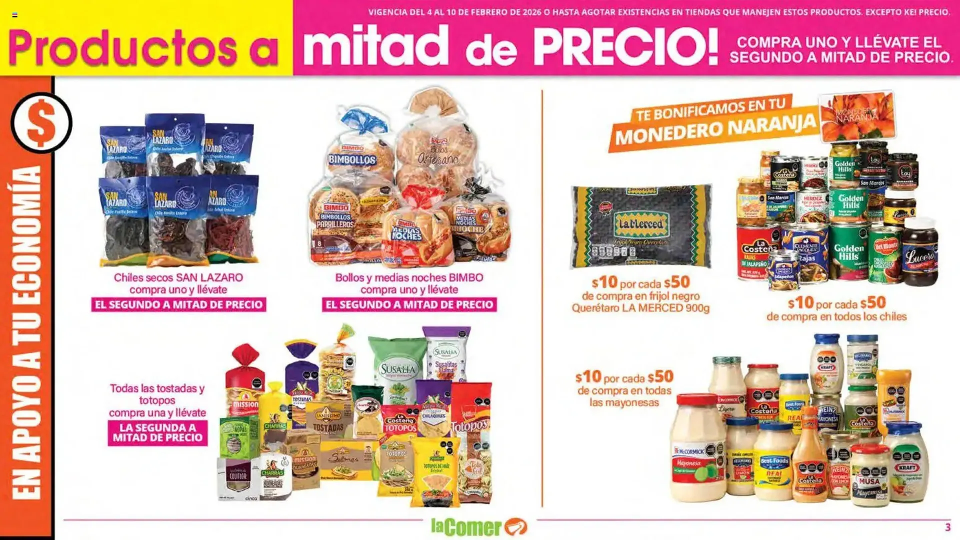 Catálogo de Folleto La Comer 4 de febrero al 10 de febrero 2026 - Pagina 3