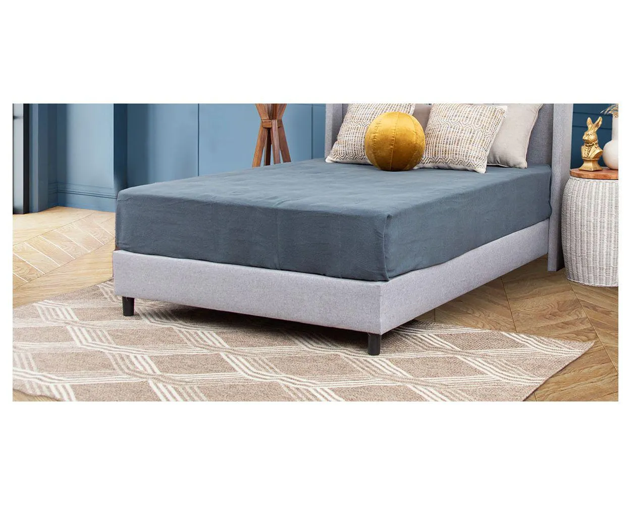 Base De Cama Matrimonial Merea Plata