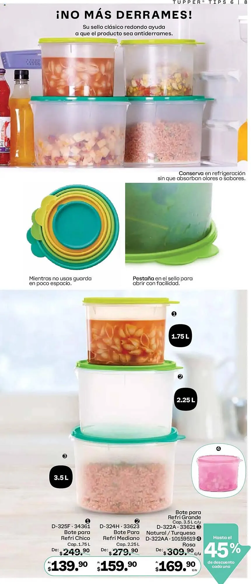Catálogo de Catálogo Tupperware 19 de mayo al 16 de junio 2025 - Pagina 8