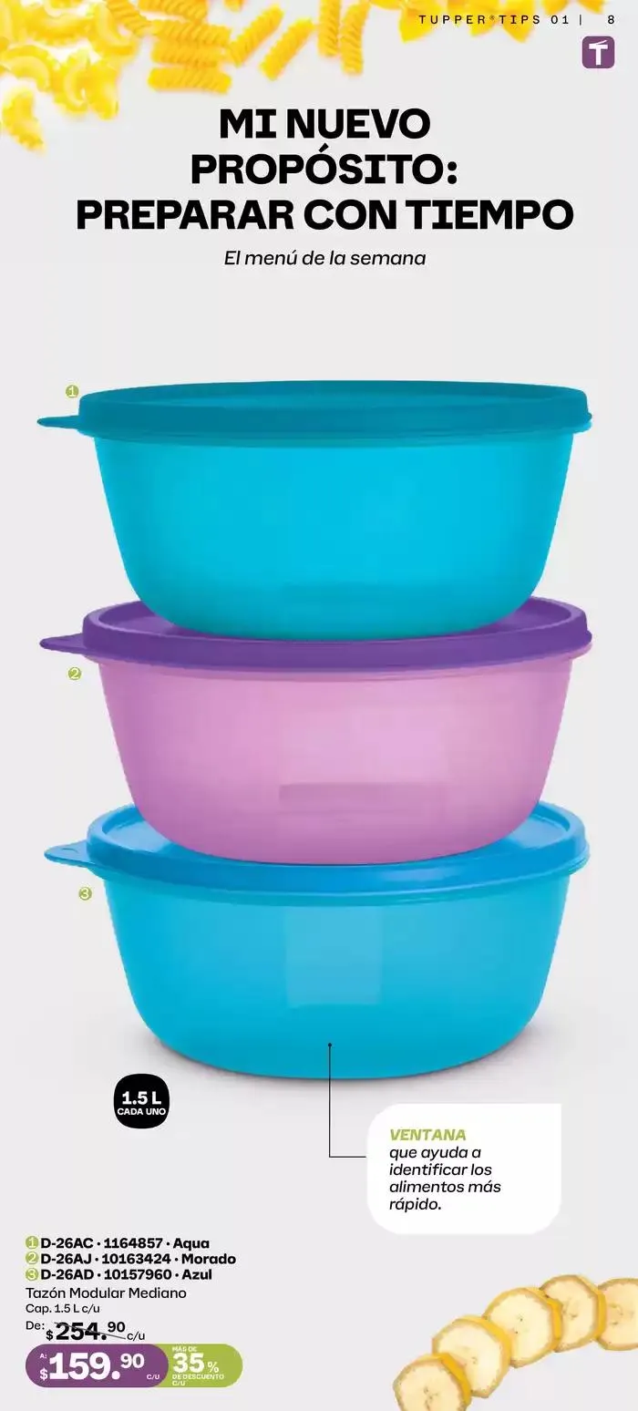 Catálogo de Tupper Tips 01 6 de enero al 26 de enero 2025 - Pagina 8