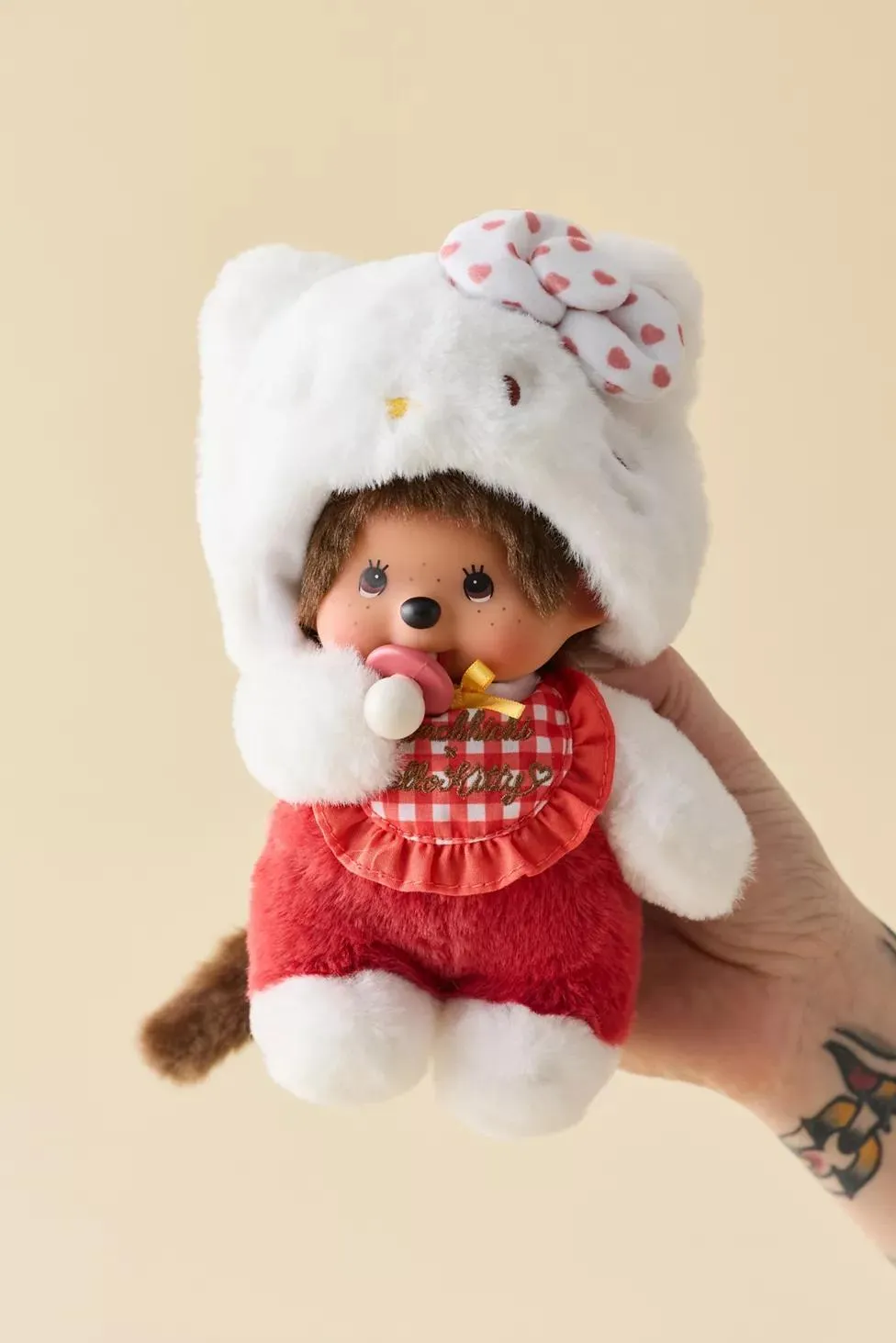 Sanrio Hello Kitty X Monchhichi Plushie