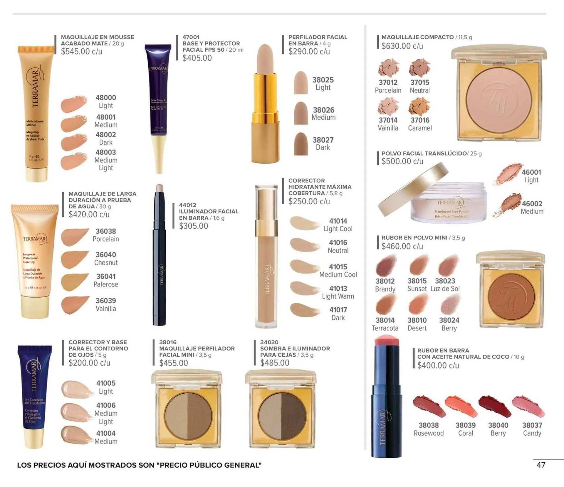 Catálogo de Catálogo Terramar Brands 1 de abril al 30 de abril 2026 - Pagina 47