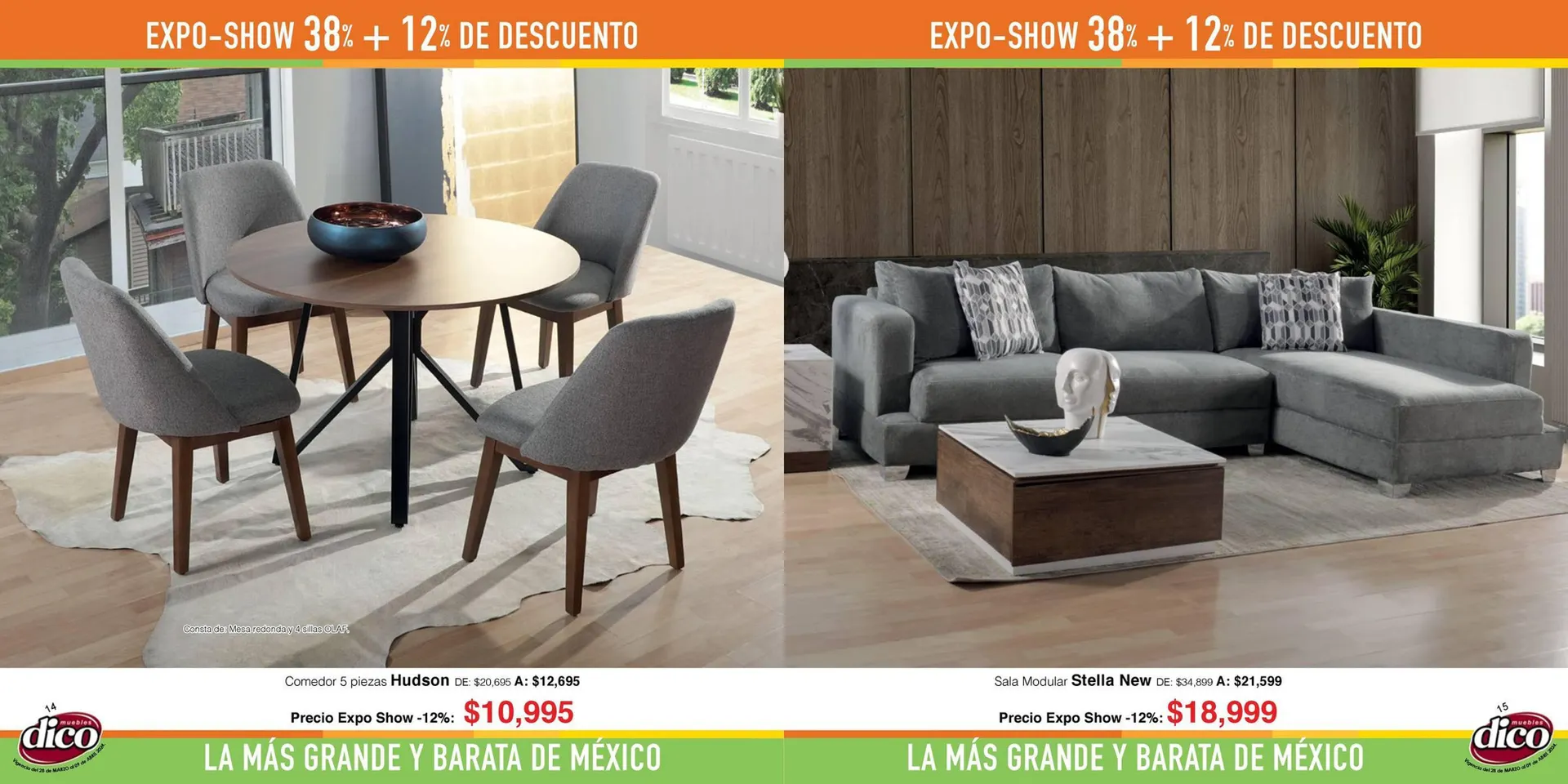 Catálogo de Catálogo Muebles Dico 29 de marzo al 9 de abril 2024 - Pagina 8