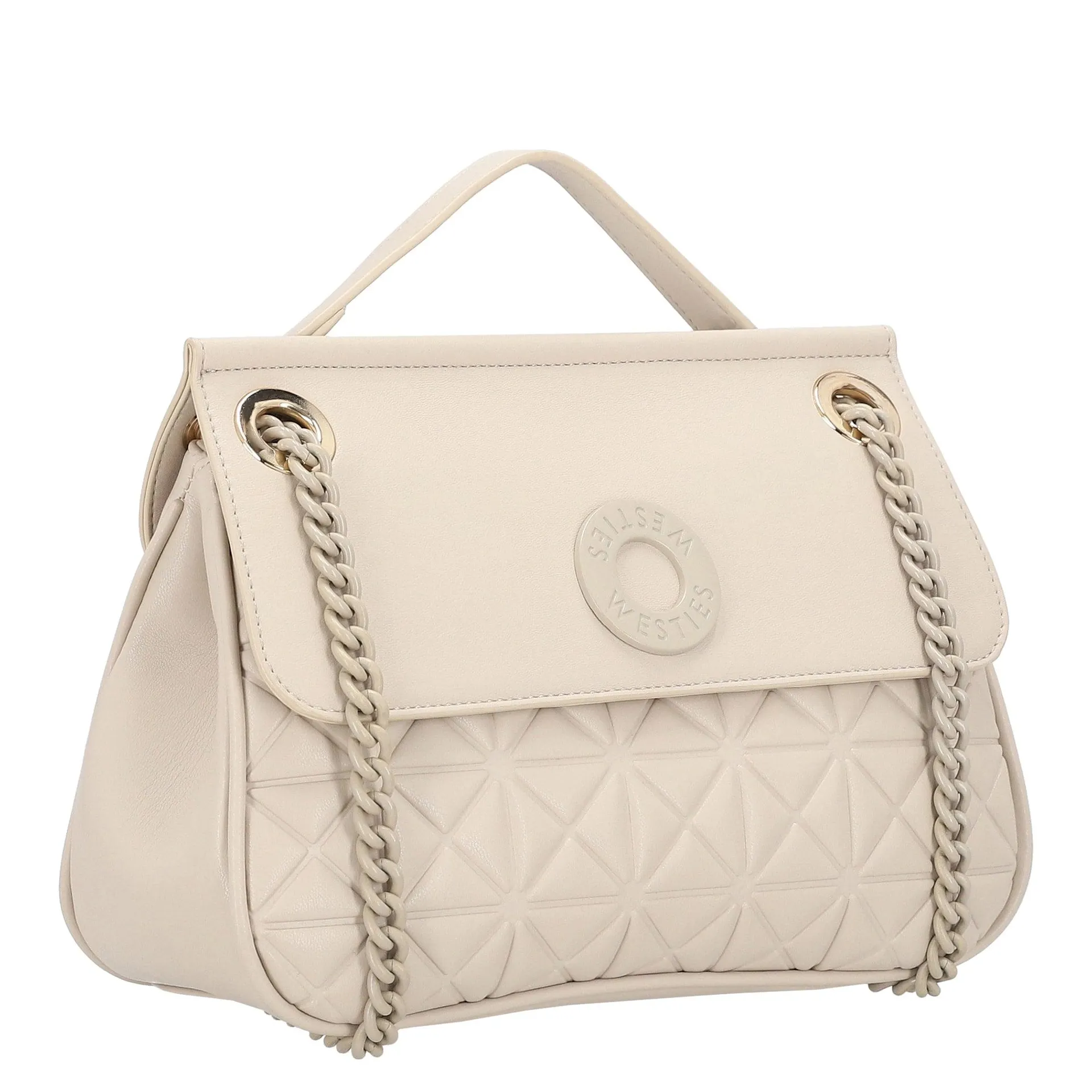 Bolsa Crossbody Aeirith Baljeet Sintetico Marfil Westies