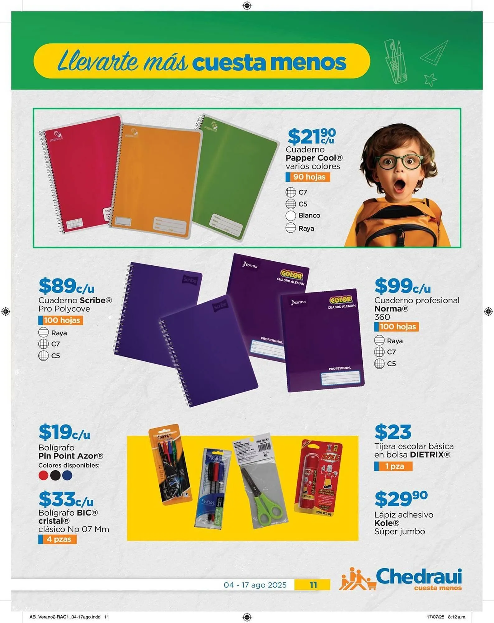 Catálogo de Catálogo Chedraui 5 de agosto al 17 de agosto 2025 - Pagina 11