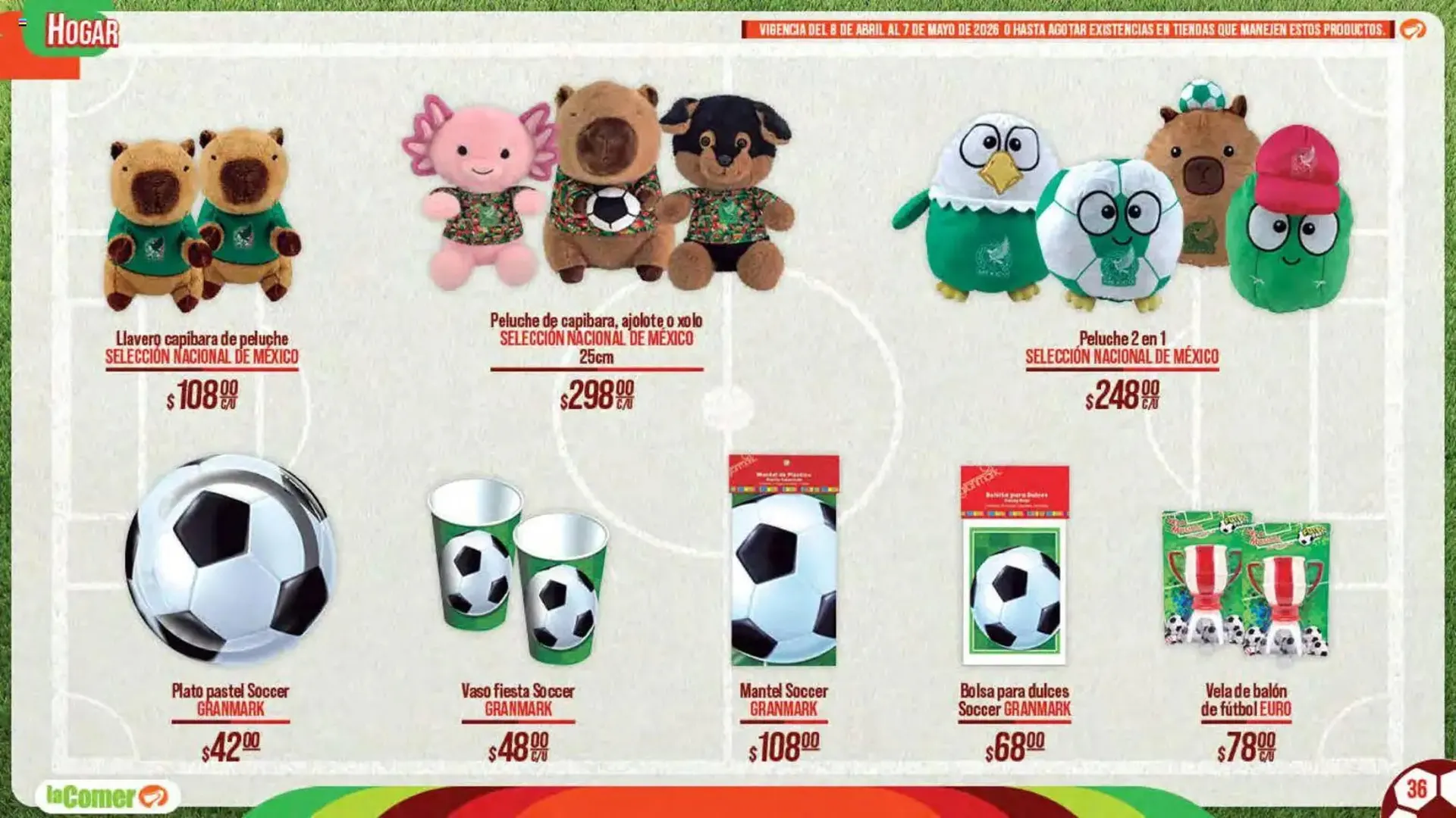 Catálogo de Folleto La Comer 8 de abril al 7 de mayo 2026 - Pagina 36