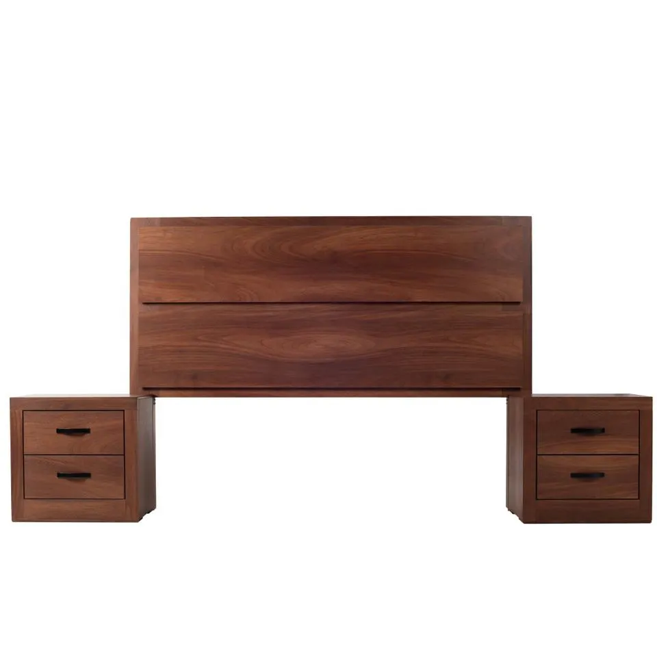 Cabecera con 2 burós Kairo - Parota