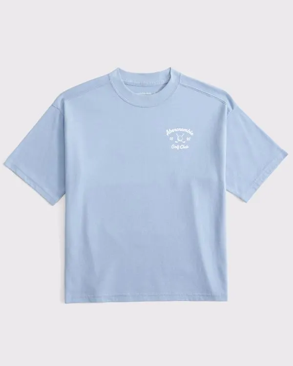 abercrombie golf club graphic tee