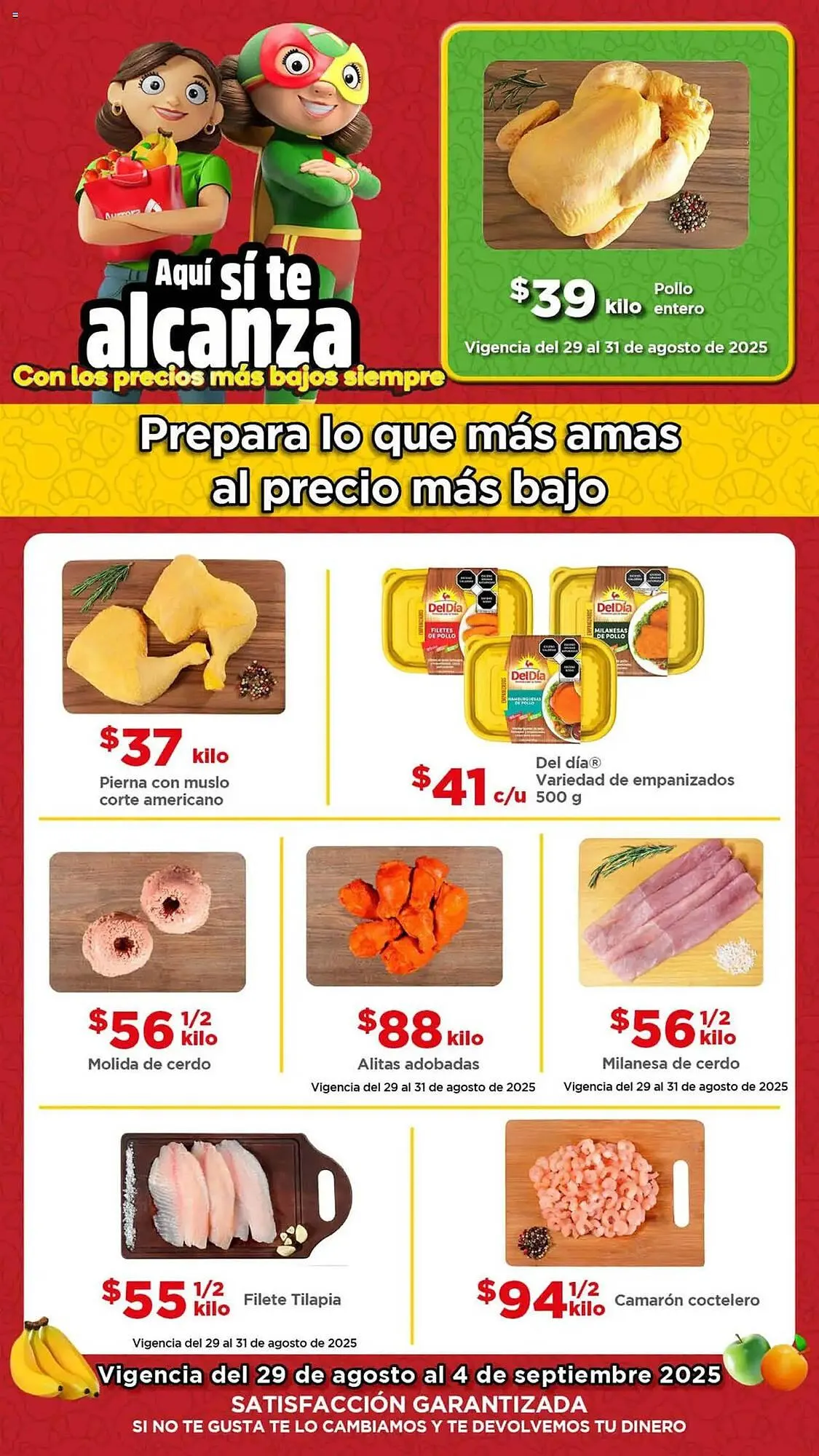 Catálogo de folleto Bodega Aurrerá 29 de agosto al 4 de septiembre 2025 - Pagina 1