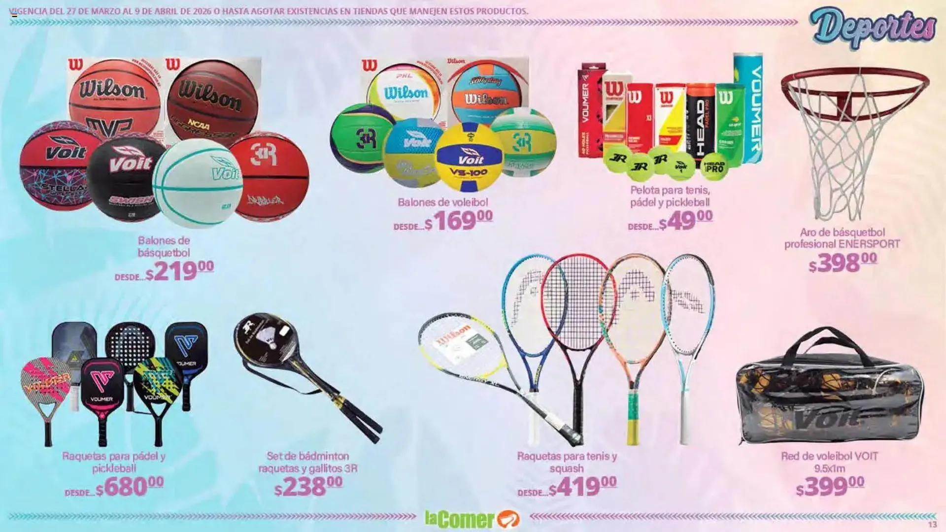 Catálogo de Folleto La Comer 27 de marzo al 10 de abril 2026 - Pagina 13