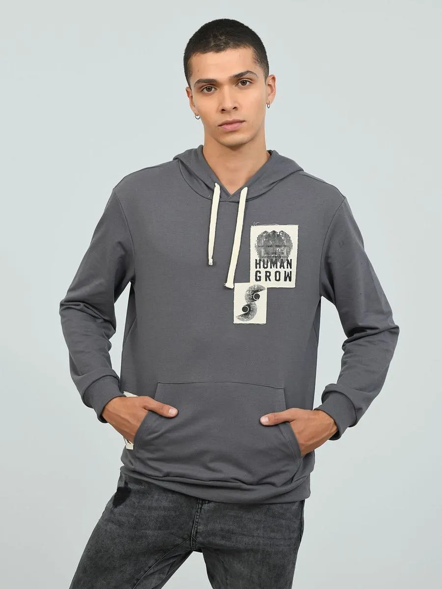 Sudadera con Capucha y Bolsa al Frente