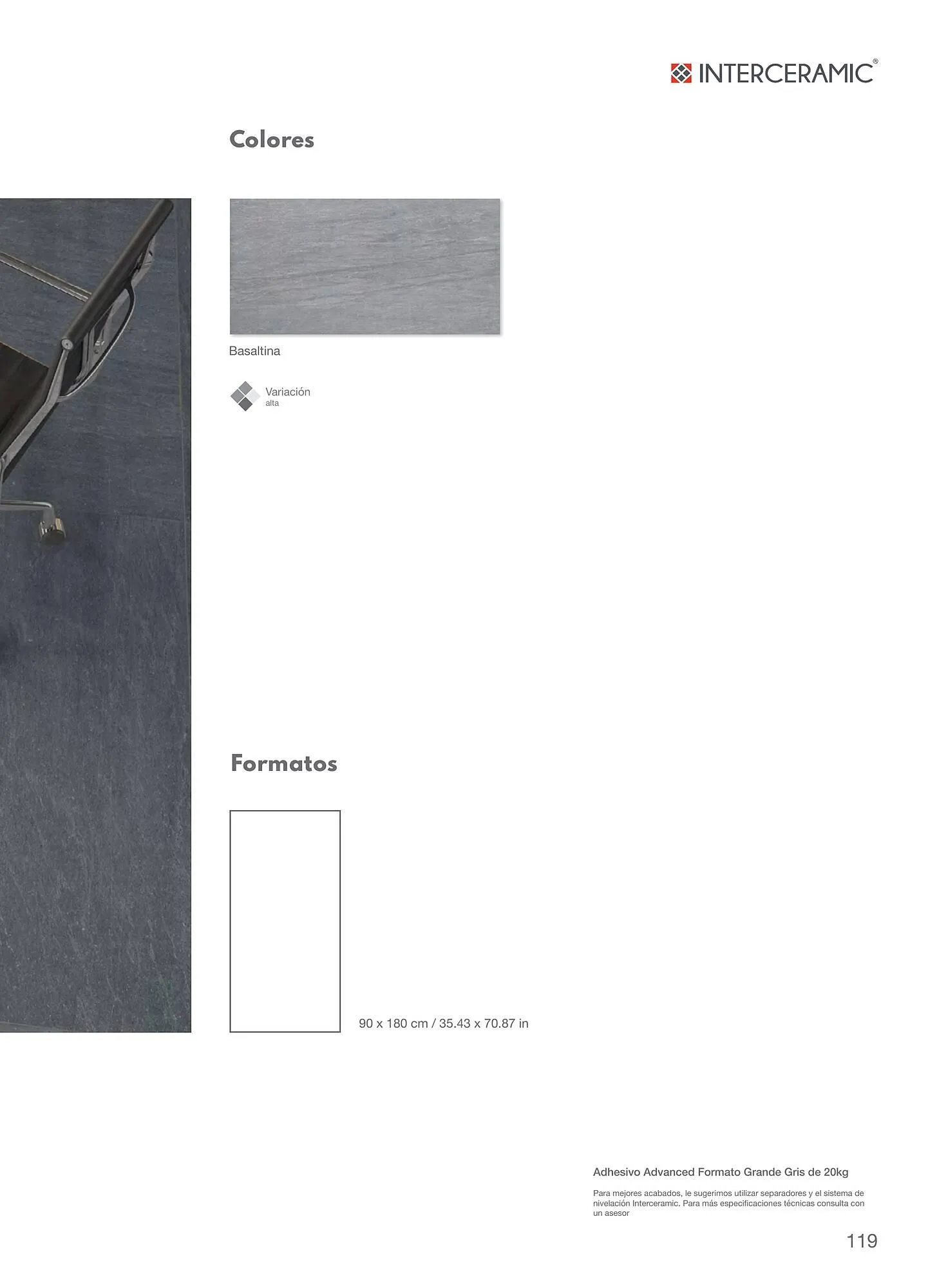 Catálogo de Catálogo Interceramic 12 de marzo al 31 de diciembre 2024 - Pagina 119
