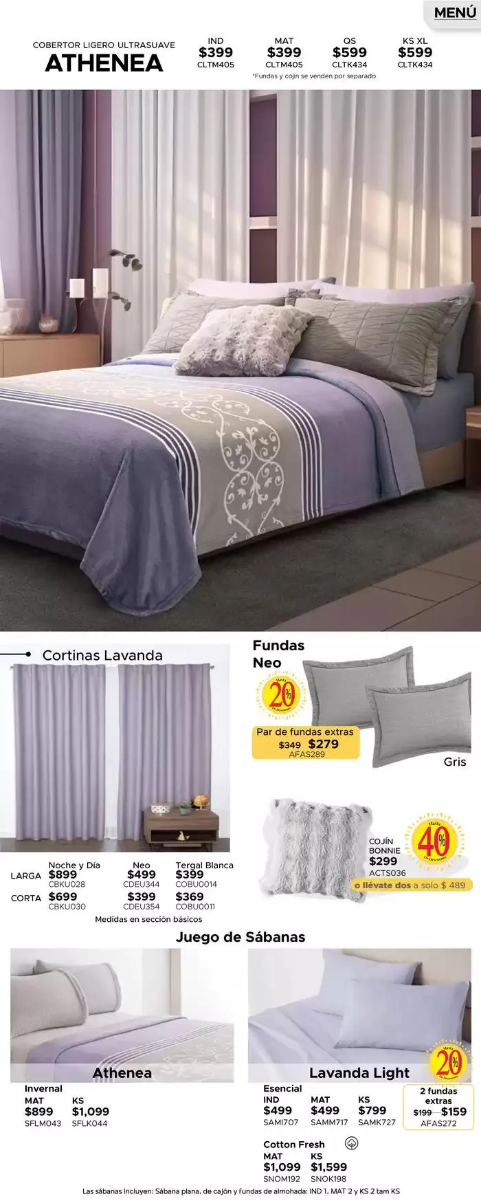 Catálogo de Ofertas Colchas Concord 4 de marzo al 31 de marzo 2025 - Pagina 410