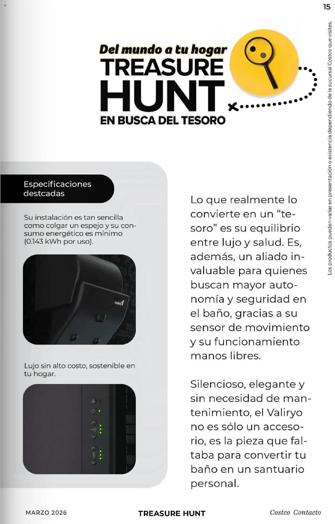 Catálogo de Catálogo Costco 1 de marzo al 1 de abril 2026 - Pagina 15