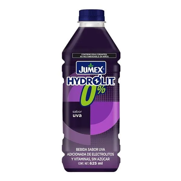 Hydrolit Jumex Cero% Uva 625 ml