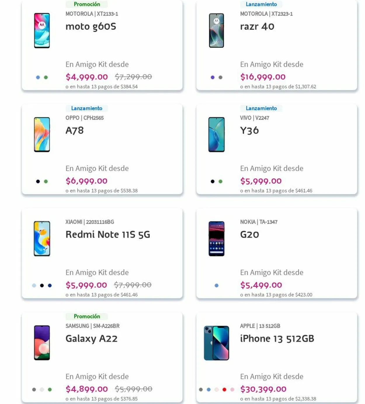 Catálogo de Telcel 11 de septiembre al 20 de septiembre 2023 - Pagina 6